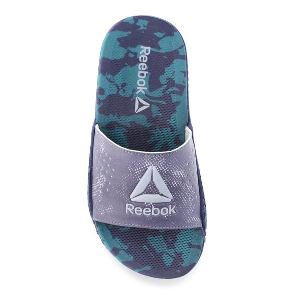 Reebok Boys’ Pervade Slide Sandals, Size 1, Medium Width, Slip-On, Colorful - Picture 1 of 6